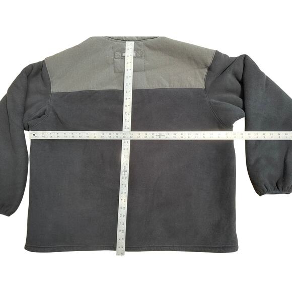 Alaskan Hardgear Duluth Bear Hide Fleece Jacket Mens L Full Zip black and gray - Picture 7 of 7